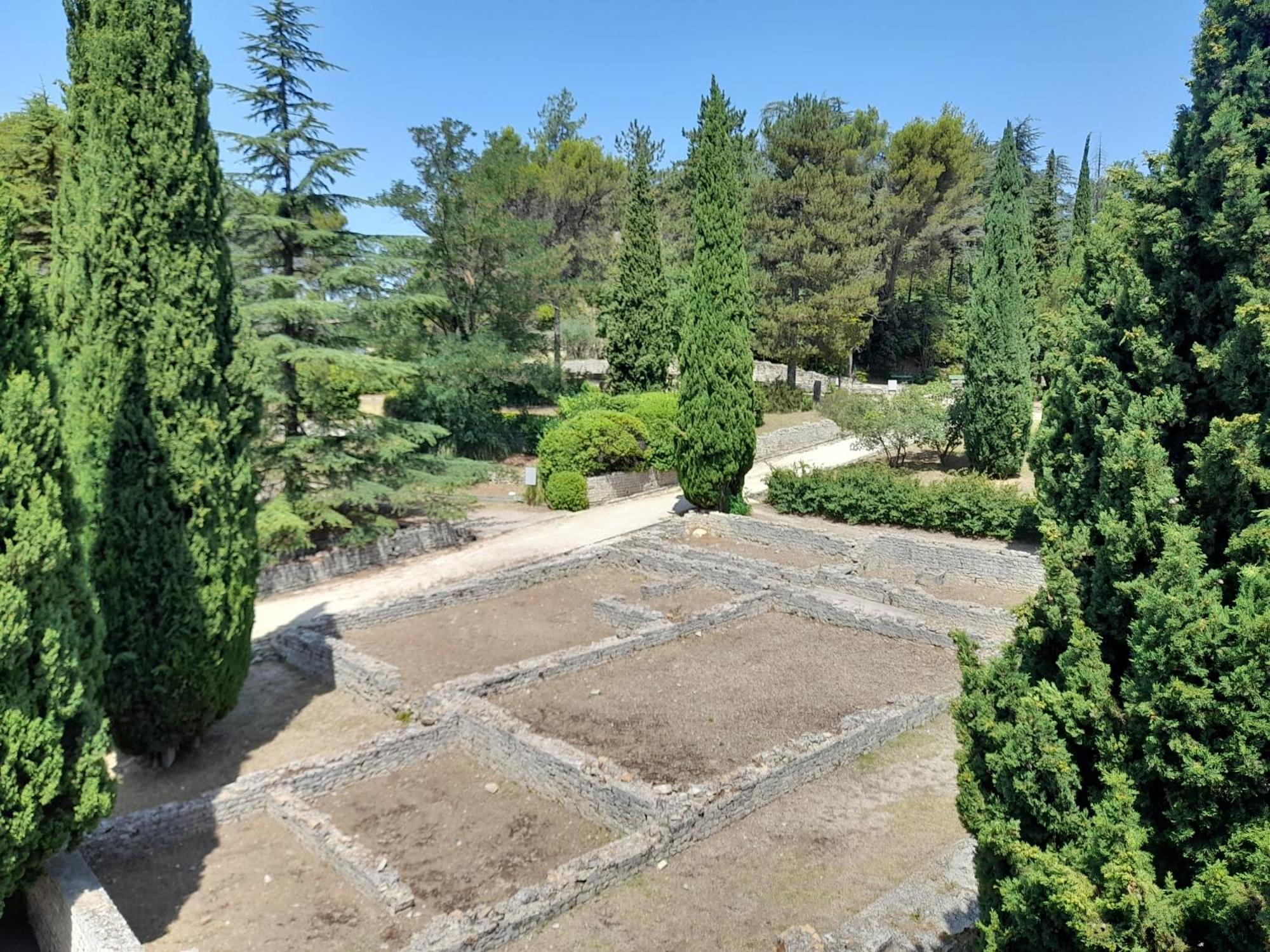 Ferienwohnung Grande Terrasse Et Vue Sur Le Site Antique Vaison-la-Romaine Exterior foto